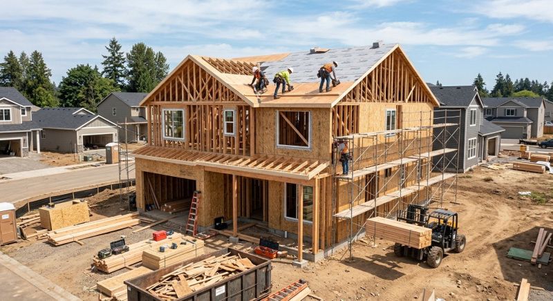 New House Construction in Sonoma County, CA
